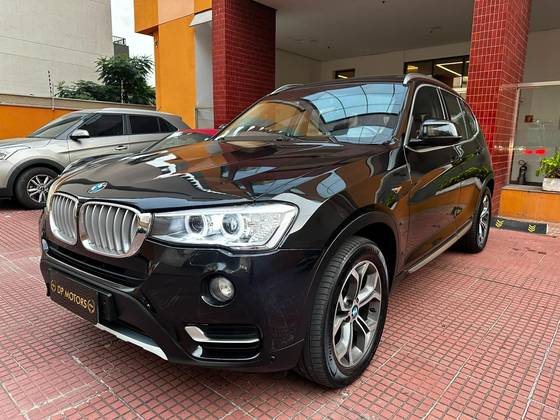 BMW X3 2.0 20I X LINE 4X4 16V GASOLINA 4P AUTOMÁTICO BMW X3 2.0 20I X LINE 4X4 16V GASOLINA 4P AUTOMÁTICO